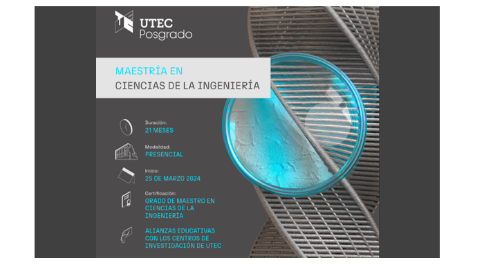 Te invitamos a conocer más de la Maestría en Ciencias de la Ingeniería